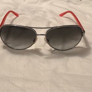 Kate Spase aviator sunglasses with case